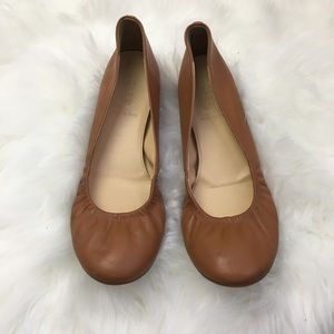 J.Crew Cece Italian-made ballet flats in leather